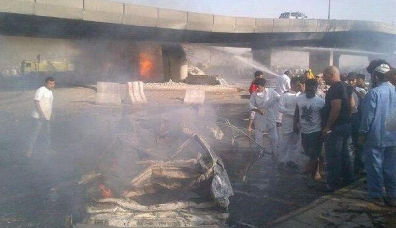 ارتفاع حصيلة ضحايا انفجار شاحنة النفط بالرياض إلى 22 شخصا
