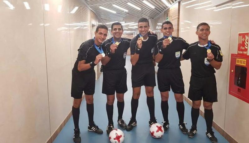 عبيد شارف وإيتشيالي يشرّفان الصافرة الجزائرية في كأس العالم