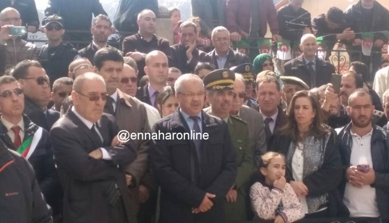 وزير المجاهدين يشارك في إحياء ذكرى إستشهاد العقيد عميروش