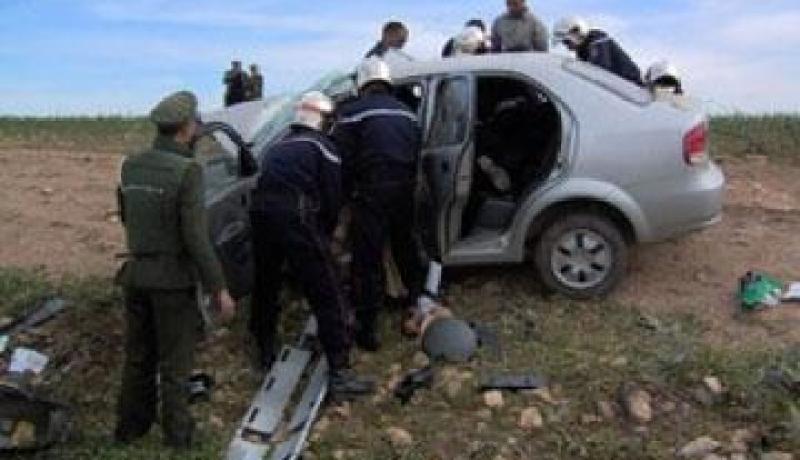 أربعة قتلى و جريح واحد في حاث مرور بورقلة