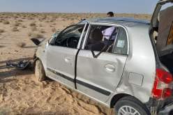 وفاة إمرأة واصابة شخصين اخرين في إنحراف وإنقلاب سيارة بأدرار