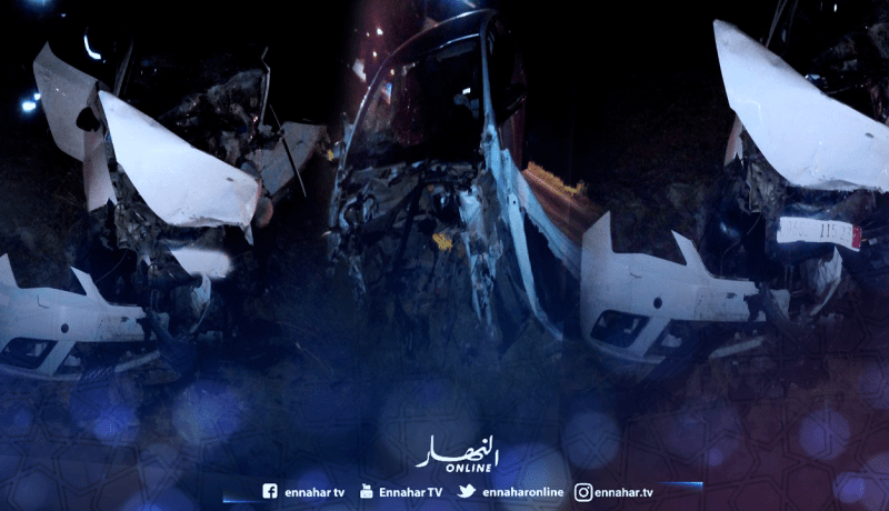بالصور..قتيل و4 جرحى في حادث مرور بقالمة