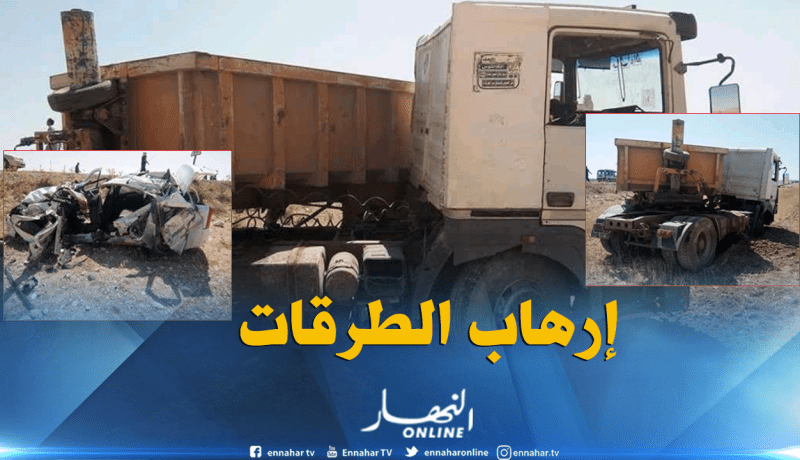 قتيلان و جريحان في حادث مرور بتبسة