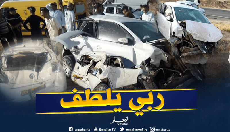 تيارت.. قتيلان وجريح في حادث مرور بعين الذهب
