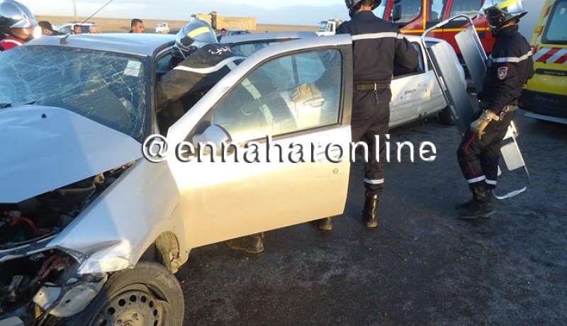 13 وفاة في 222 حادث مرور خلال أسبوع