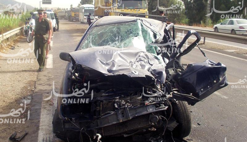 مصرع شخصين وجرح 6 آخرين في حادث مرور أليم بين البليدة وتبسة