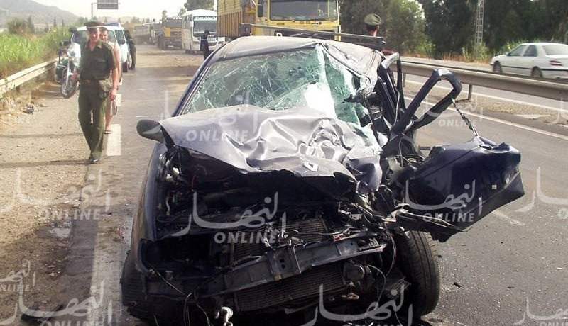 حوادث المرور تحصد أرواح 10 أشخاص خلال أسبوع