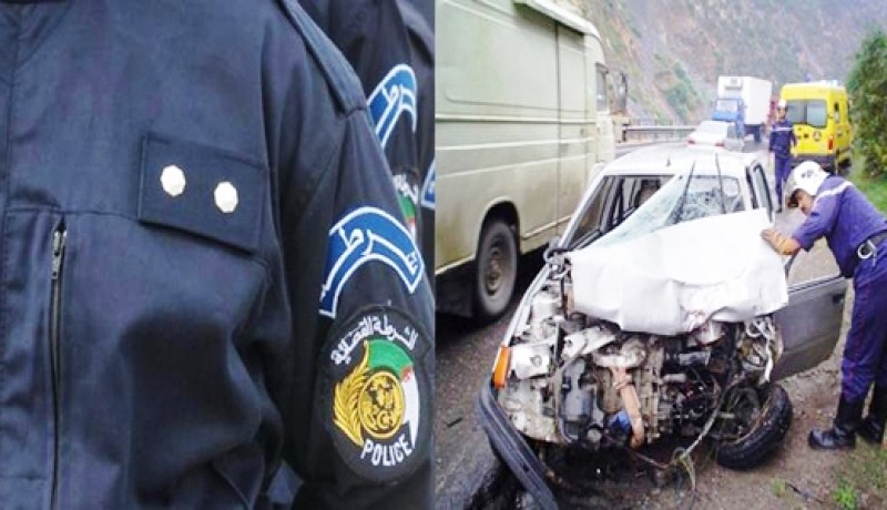 مقتل شابين هربا من حاجز أمني‮ ‬فاصطدمت سيارتهما بحائط في‮ ‬تبسة