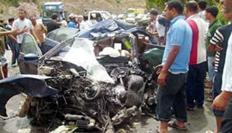 قتيل و 8412 جريح في حوادث المرور خلال الثلاثي الأول من 2011
