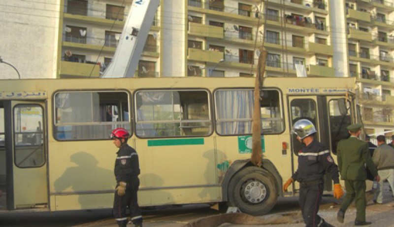 مقتل شخصين اثر اصطدام حافلة بعربة يجرها حصان في مستغانم