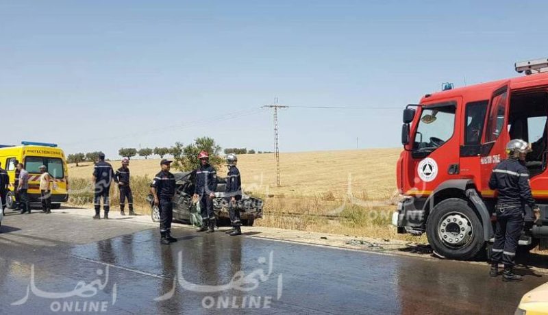 وفاة سائق دراجة نارية في حادث مرور بغليزان