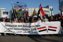 مظاهرات في باريس تنديدا بمجازر سوريا