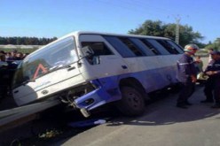 جرح 38 شخصا في انقلاب حافلة لنقل المسافرين بسطيف