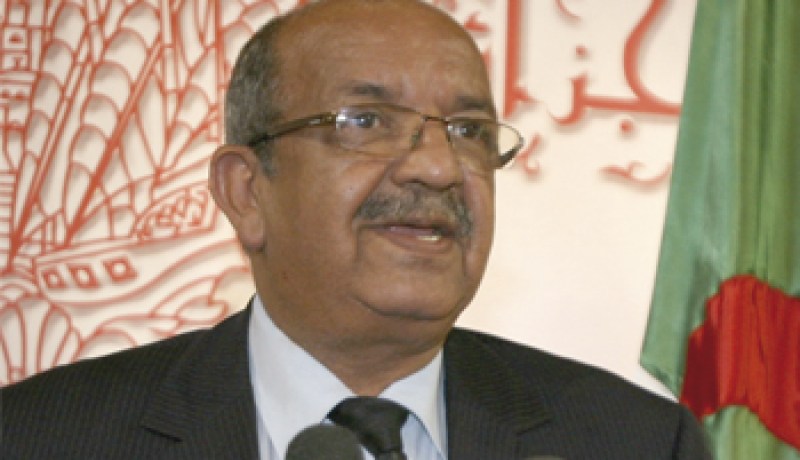 مساهل يستقبل الممثل الشخصي للامين العام للأمم المتحدة