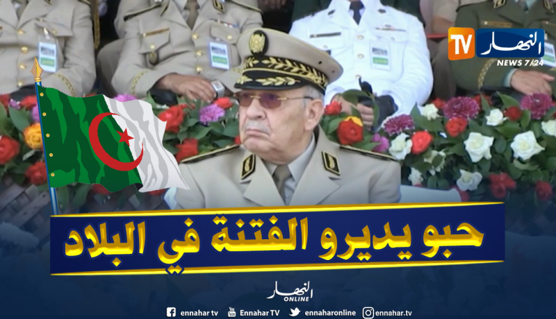 قايد صالح: أطراف أجنبية تحاول زرع الفتنة وزعزعة استقرار الجزائر