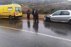 الشلف: 3 جرحى في إصطدام بين سيارتين بسنجاس