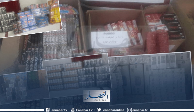 الأمن يحجز نصف مليون “محيرقة” و42 ألف علبة سجائر في سطيف