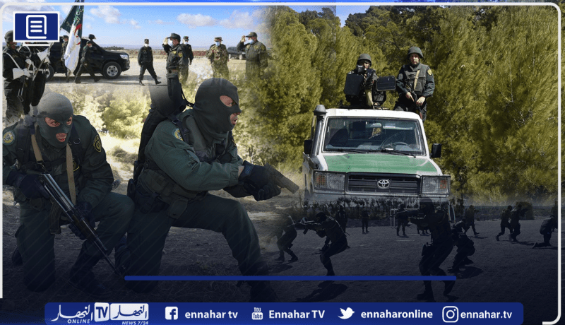 العميد قواسمية يختتم زيارته في تبسة بالإشراف على مناورة المفرزة الخاصة للدرك