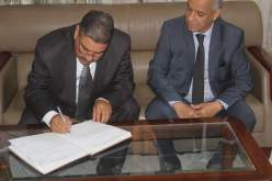 تنصيب المدير الجديد لأملاك الدولة بتندوف