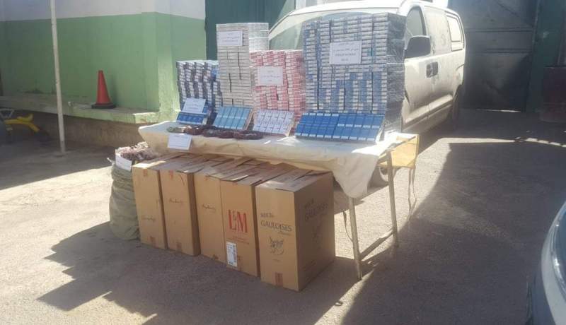 عين تموشنت: حجز 2500 علبة تبغ و150 مفرقعة بني صاف