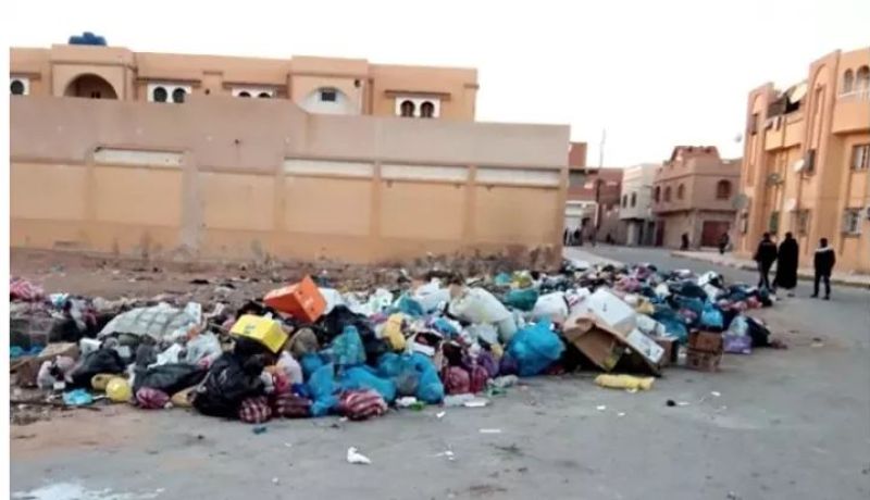 الأغواط: إنتشار النفايات يثير إستياء سكان العديد من شوارع و أحياء المدينة