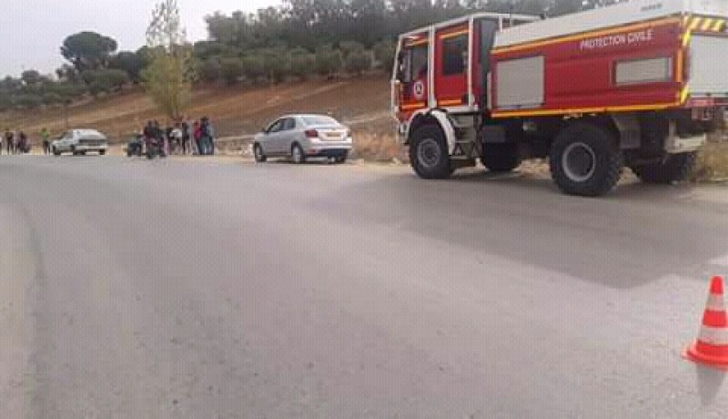 الشلف: جريح في إصطدام سيارة بدراجة نارية في تيطاوين بتاوقريت