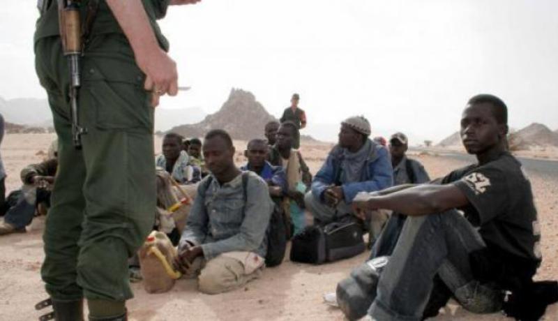 توقيف 105 مهاجر غير شرعي من جنسيات افريقية بتمنراست