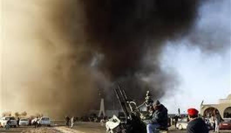 اجدابيا شبه مقفرة والثوار الليبيون ما زالوا يسيطرون عليها