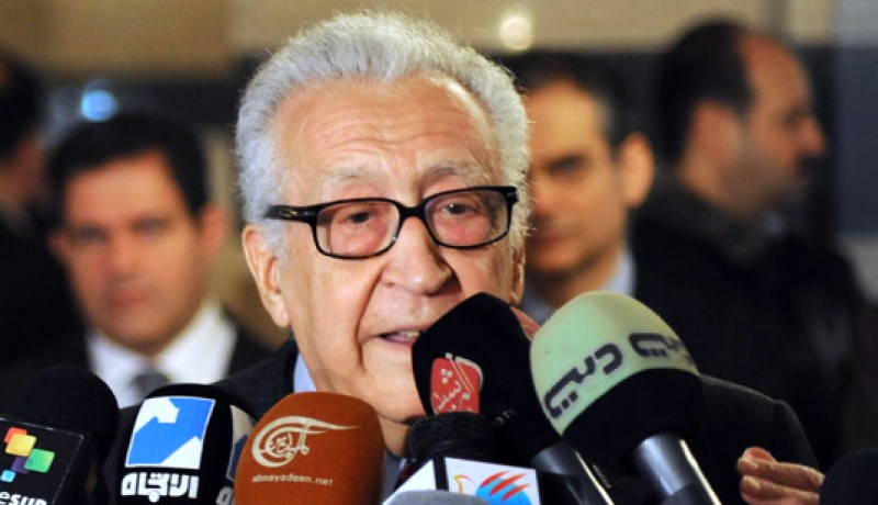 الابراهيمي يصنف تفجير دمشق جريمة حرب