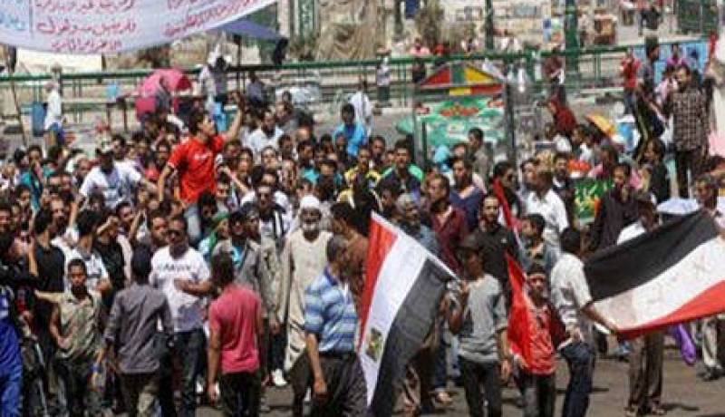 احتفالات في غزة بإعلان فوز مرسي