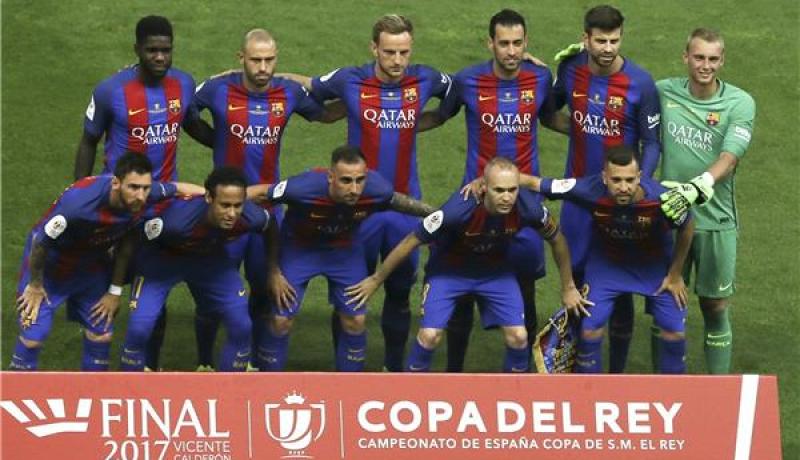 برشلونة يتوج بكأس ملك إسبانيا