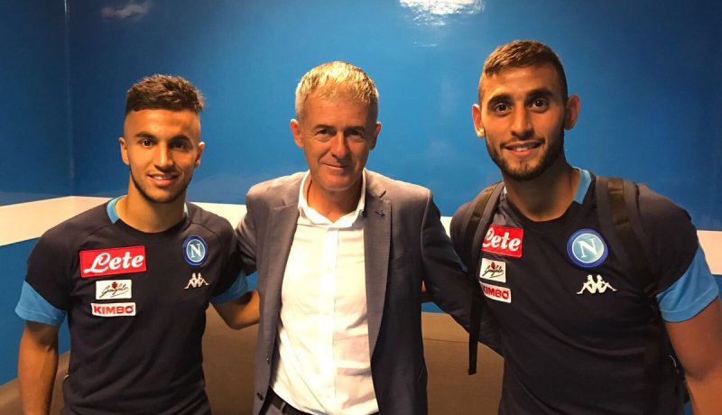 ألكاراز يجتمع بغلام وأوناس في نابولي