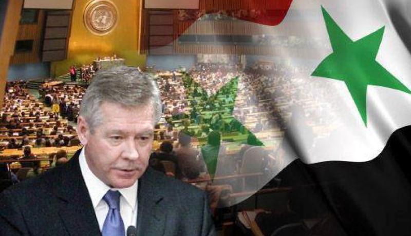 روسيا ترفض تمرير قرار في مجلس الأمن بشأن تدخل عسكري أجنبي في سورية