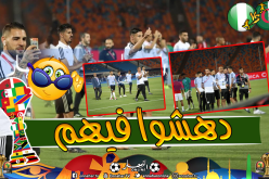 بالصور.. زملاء “محرز” يُصابون بالدهشة لحظة دخولهم أرضية الميدان !!