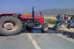 5 جرحى في اصطدام جرار بـ 3 سيارات في تلمسان