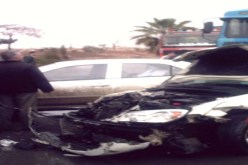 جريحان في انزلاق سيارتين بالطريق الوطني 14 في تيارت