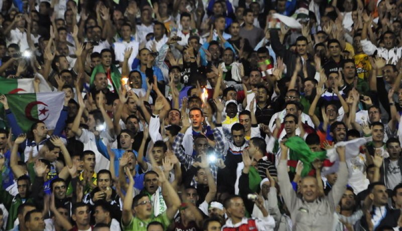 بالصور  مقابلة العودة بين الجزائر وليبيا من ملعب البليدة