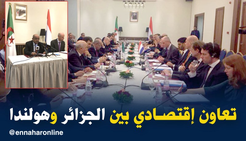 مساهل: للجزائر وهولندا إرادة مشتركة في تكثيف التعاون الإقتصادي