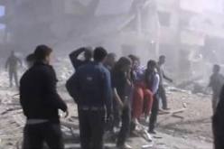 ثمانية قتلى جراء الغارة الجوية على مخيم للاجئين الفلسطينيين بجنوب دمشق