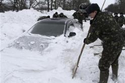 وفاة 18 شخصا في موجة صقيع بأوكرانيا