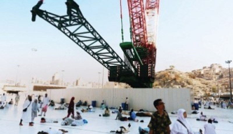 تكثيف العمل في توسعة الحرم المكي استعداداً لشهر رمضان