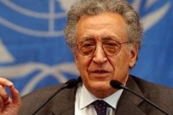 الإبراهيمى يصل سوريا براً قادماً من لبنان