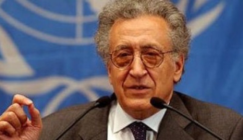 الإبراهيمى يصل سوريا براً قادماً من لبنان