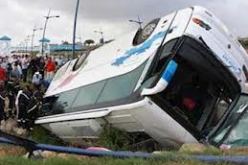 الصين: مقتل 11 طفلاً في انقلاب حافلة مدرسية