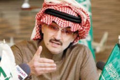 دعوى قضائية ضد الأمير الوليد بن طلال بشأن بيع طائرة فاخرة للقذافى