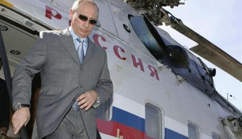 الرئيس الروسي يستخدم الهليكوبتر لتخفيف الزحام المروري