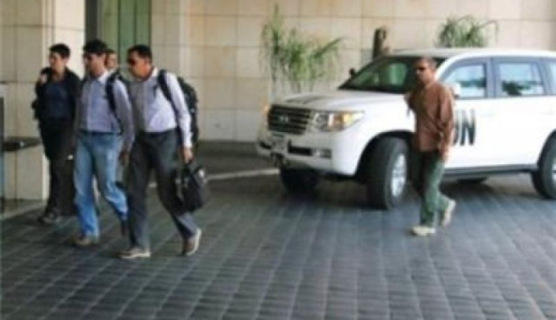بعثة أممية تبدأ التحقيق في الهجوم الكيماوي المزعوم في سوريا