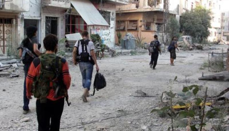 مقاتلون اسلاميون يعلنون النفير العام في حلب لمواجهة قوات النظام