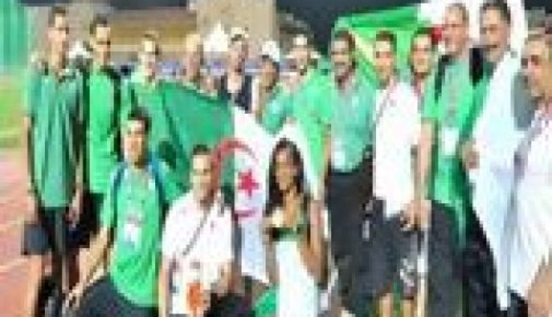 عودة البعثة الرياضية الجزائرية المشاركة في الألعاب المتوسطية الى الجزائر