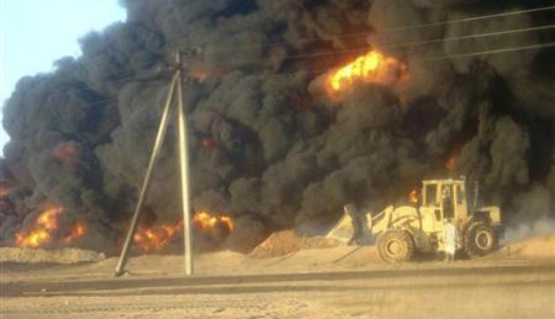 تفجير أنبوب النفط الرئيسي شرق اليمن
